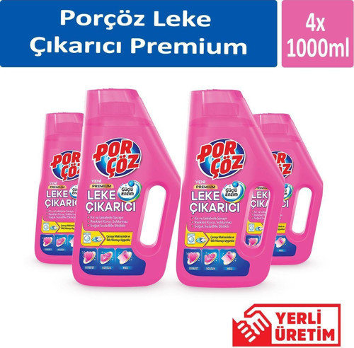 Leke Çıkarıcı Premium 1000 ml x 4 Adet
