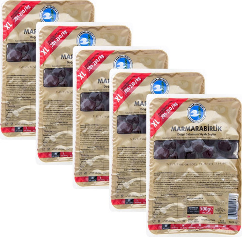 Mega Zeytin 500 G 201-230 Ad/kg x 5 Adet