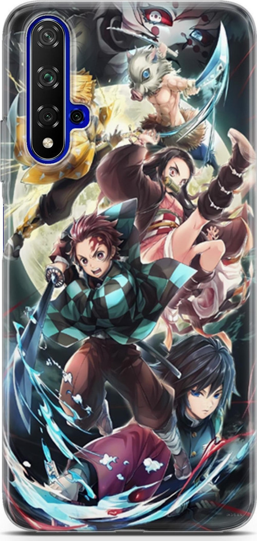Huawei Nova 5t için Anime 5 HD Koruma Demon Slayer I