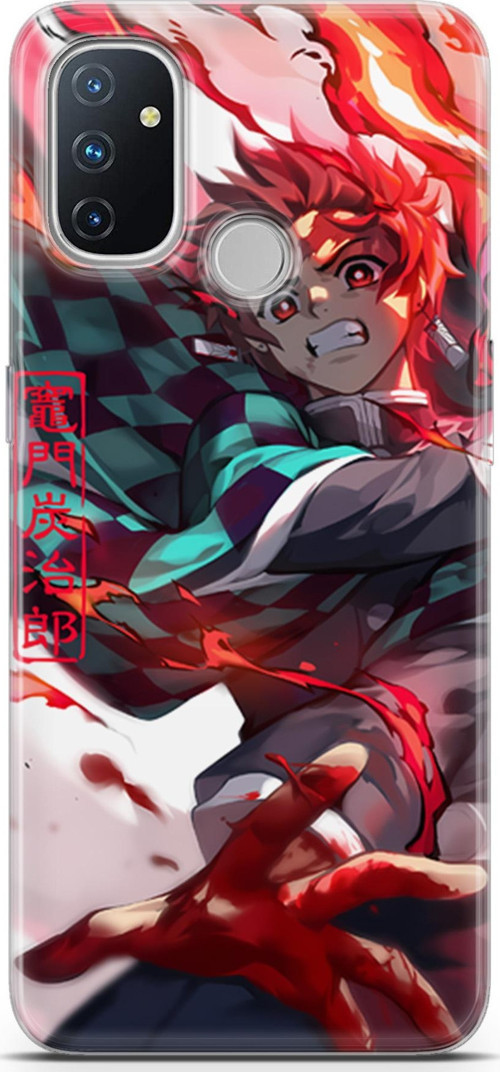 OnePlus Nord N100 uyumlu Anime 19 UV Lans Kimetsu No Yaiba
