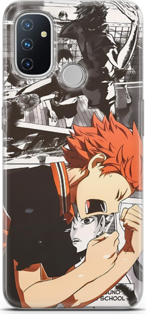 OnePlus Nord N100 uyumlu Anime 20 UV Tasarım Haikyuu Hinata