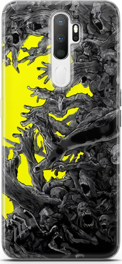 Oppo A5 2020 için Anime 1 HD Koruma Testere Chainsaw Man