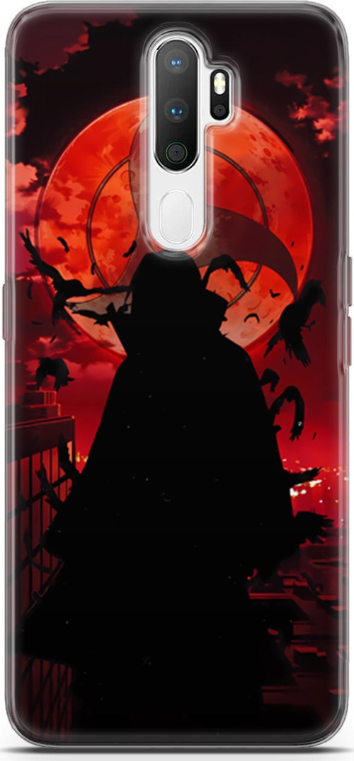 Oppo A5 2020 için Anime 27 Soft Silikon Naruto itachi Uchiha