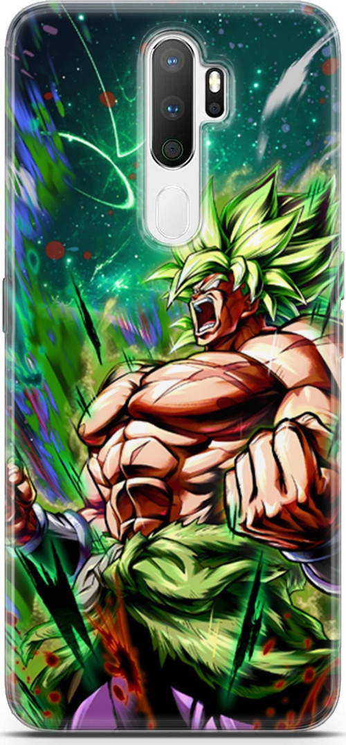 Oppo A5 2020 için Anime 3 HD Tasarım Saiyan Rage Dragon Ball