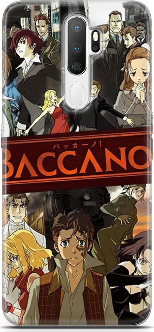 Oppo A5 2020 için Anime 4 Koruma Kılıfı Baccano Anime