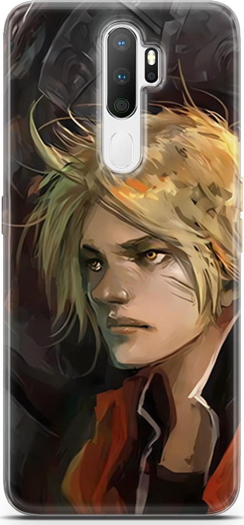 Oppo A5 2020 için Anime 8 Kab Fullmetal Alchemist Alphonse Edward