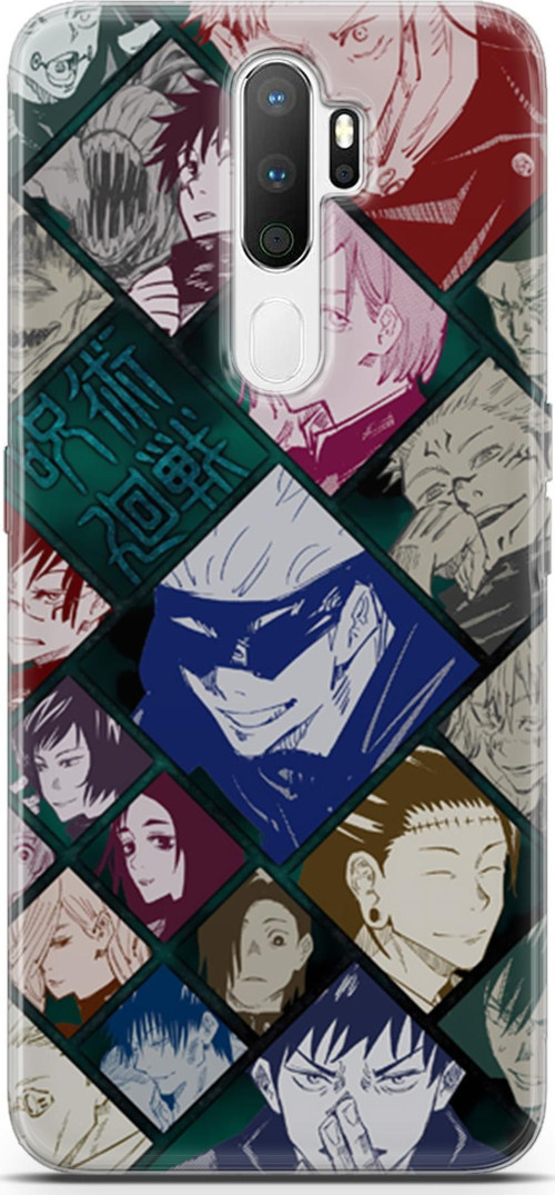 Oppo A5 2020 uyumlu Anime 2 HD Desenli Jujutsu Kaisen itadori