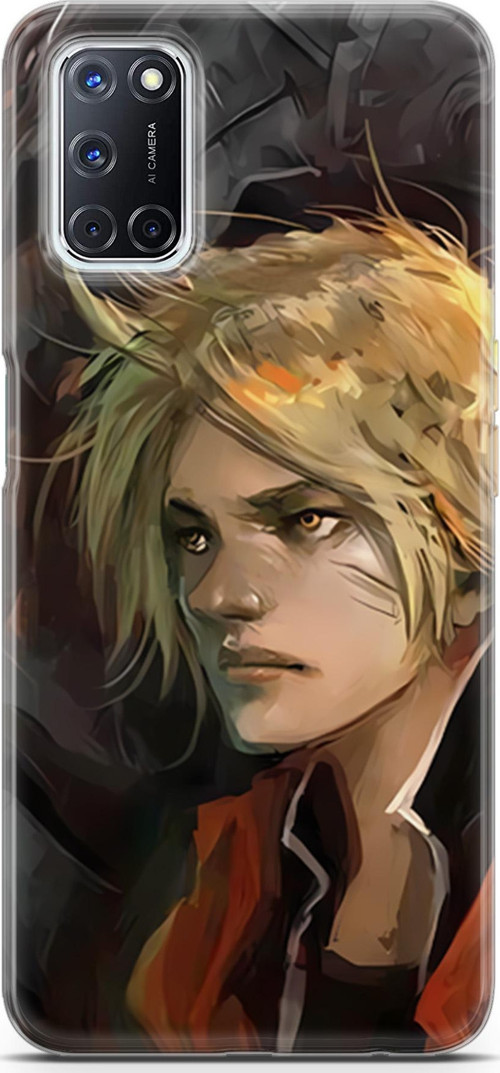 Oppo A52 için Anime 8 Şeffaf Fullmetal Alchemist Alphonse Edward