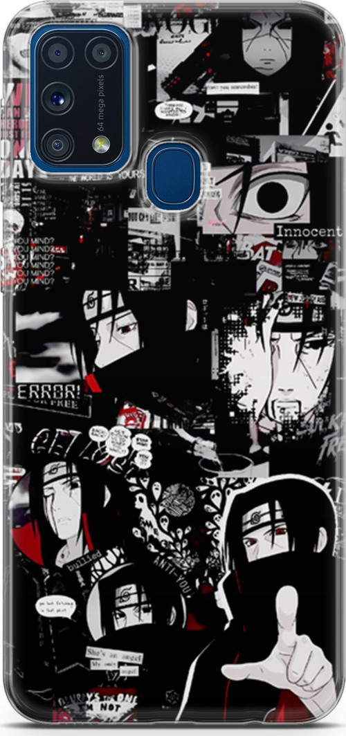 Samsung Galaxy M31 uyumlu Anime 29 Soft Silikon Itachi Uchiha
