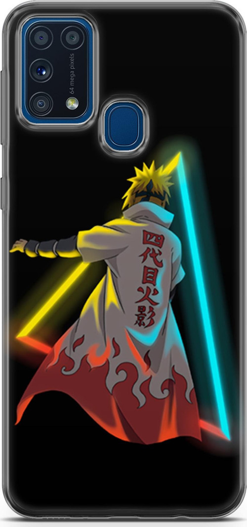 Samsung Galaxy M31 uyumlu Anime 32 UV Lans Minato Neon Naruto