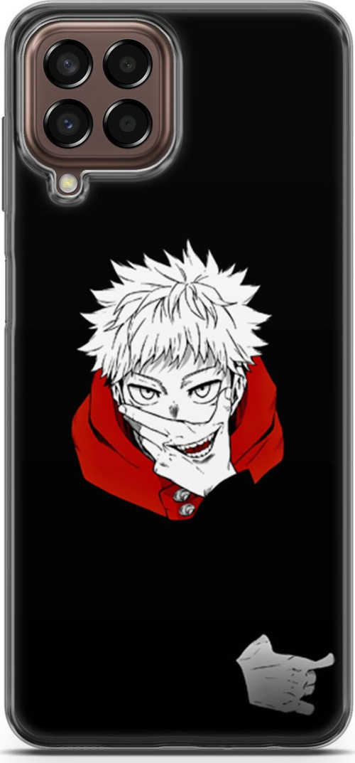 Samsung Galaxy M33 için Anime 35 UV Silikon itadori Jujutsu