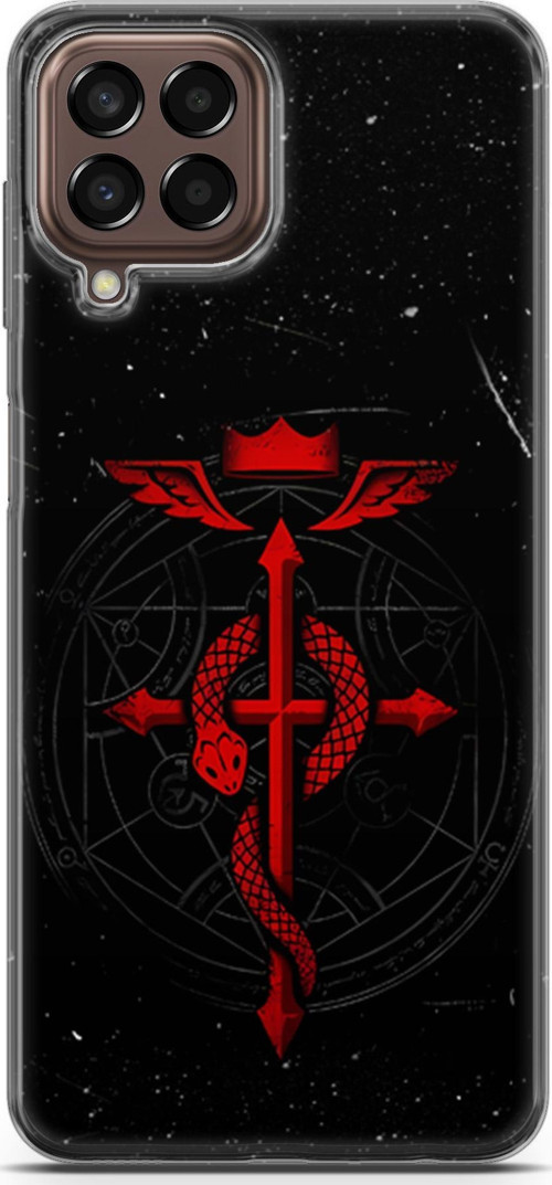 Samsung Galaxy M33 uyumlu Anime 37 Baskılı Fullmetal Alchemist Brotherhood