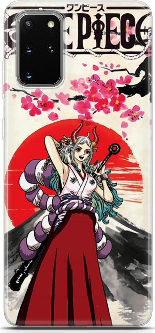 Samsung Galaxy S20 Plus için Anime 12 HD UV Baskı One Piece Yamato
