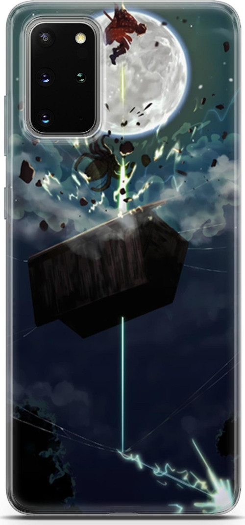 Samsung Galaxy S20 Plus için Anime 9 Soft Silikon Demon Slayer Zenitsu