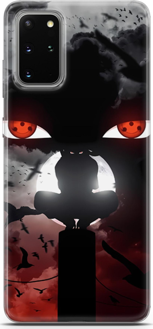 Samsung Galaxy S20 Plus uyumlu Anime 33 Baskılı Kapak Uchiha Naruto itachi