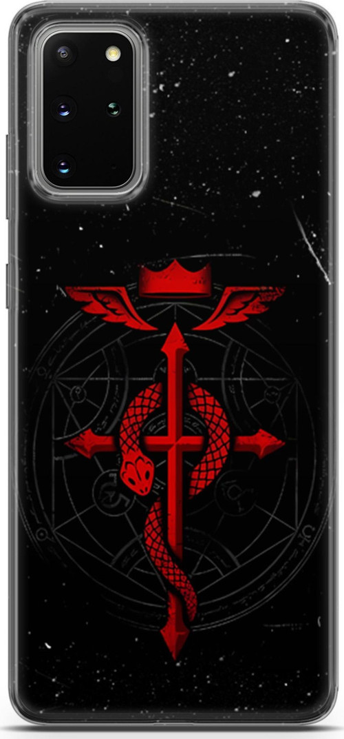 Samsung Galaxy S20 Plus uyumlu Anime 37 HD UV Baskı Fullmetal Alchemist Brotherhood