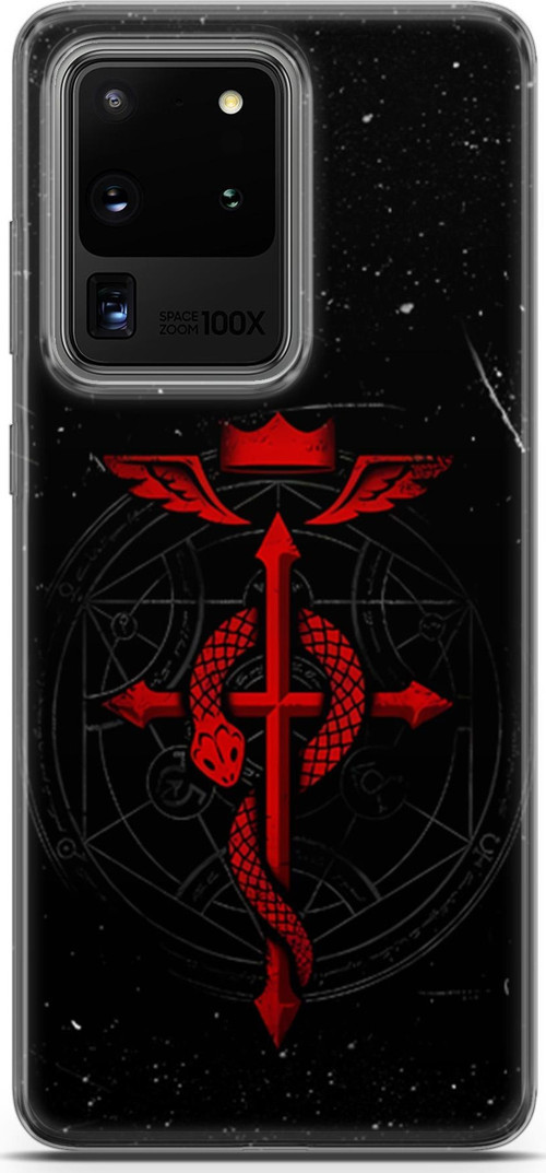 Samsung Galaxy S20 Ultra için Anime 37 Premium UV Fullmetal Alchemist Brotherhood