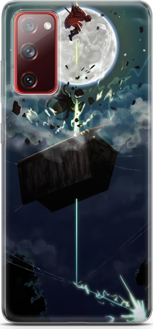Samsung Galaxy S20 FE için Anime 9 UV Silikon Demon Slayer Zenitsu