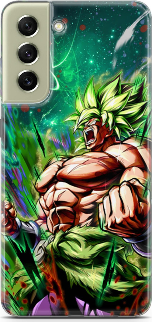 Samsung Galaxy S21 FE için Anime 3 Kab Saiyan Rage Dragon Ball