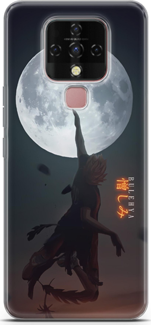 Tecno Camon 16 uyumlu Anime 25 UV Tasarım Hinata Shoyo