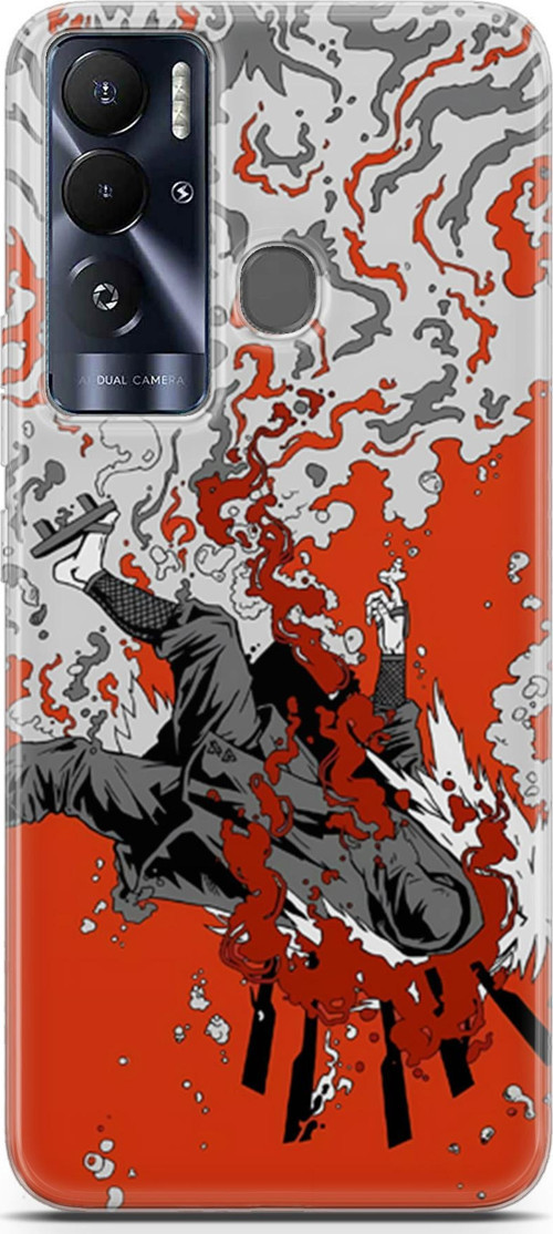 Tecno Pova Neo için Anime 15 Şeffaf Narıto Jiraiya