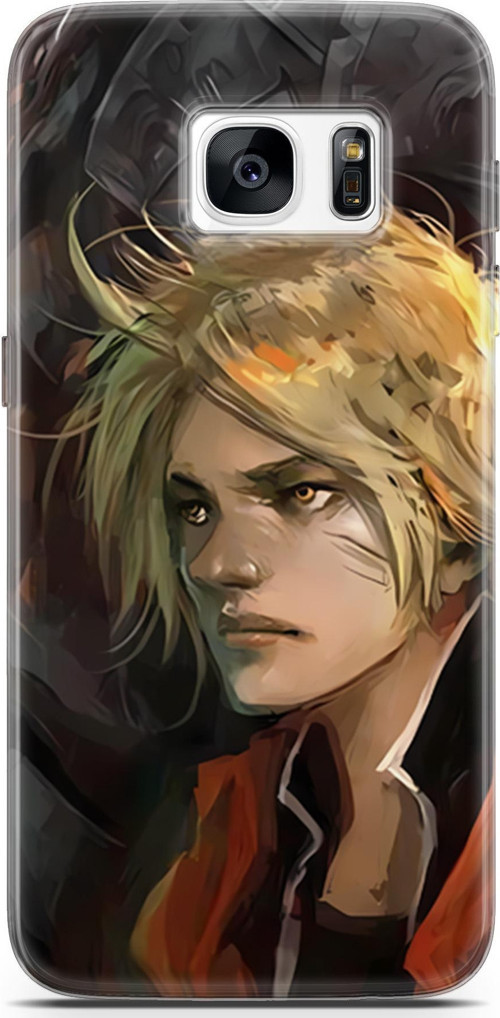 Samsung Galaxy S7 için Anime 8 UV Lans Fullmetal Alchemist Alphonse Edward