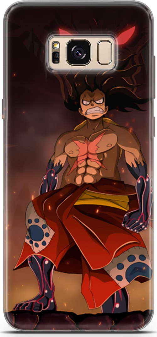 Samsung Galaxy S8 için Anime 21 Lüks One Piece Luffy I