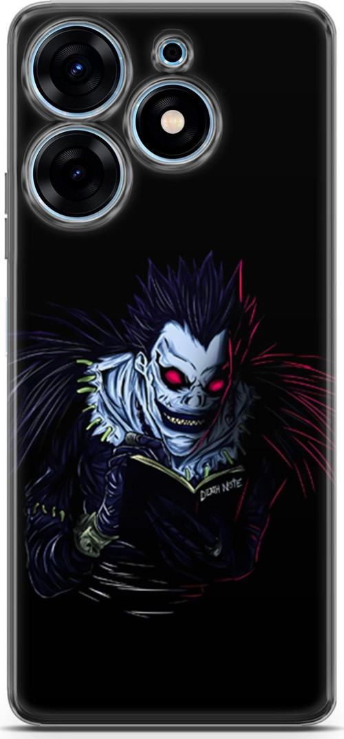 Tecno Spark 10 Pro için Anime 31 Koruyucu Kılıf Death Note Ryuk II