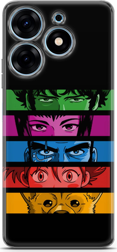 Tecno Spark 10 Pro için Anime 34 UV Lans Cowboy Bebop