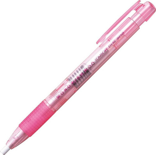 MONO Knock 3.8mm Kalem Silgi Şeffaf Pembe