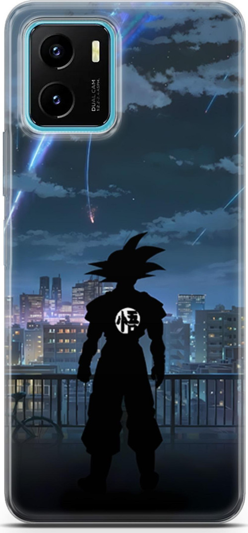Vivo Y15a için Anime 30 TPU Silikon Dragon Ball Goku