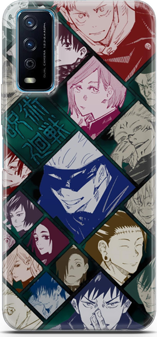 Vivo Y20s uyumlu Anime 2 HD Koruma Jujutsu Kaisen itadori