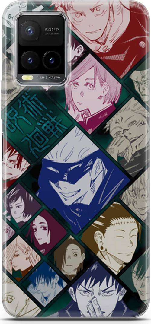 Vivo Y21 için Anime 2 4K Baskı Jujutsu Kaisen itadori