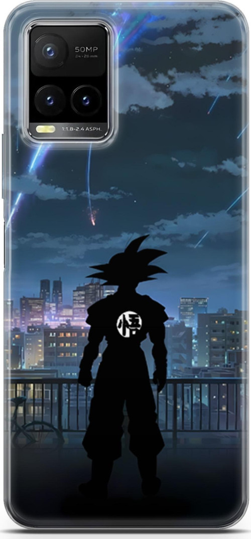 Vivo Y21 için Anime 30 HD Koruma Dragon Ball Goku