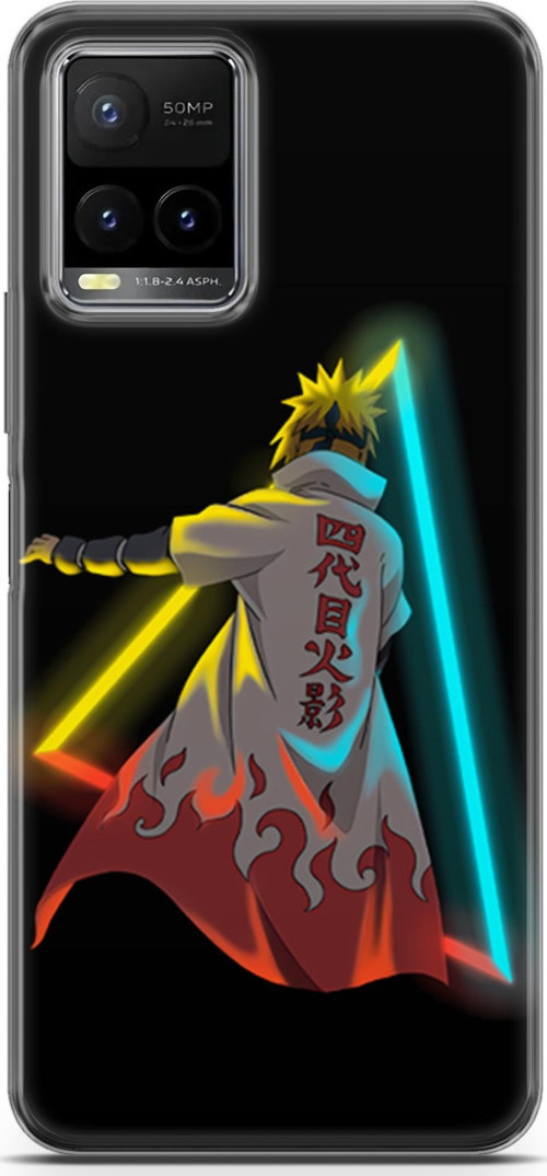 Vivo Y21 uyumlu Anime 32 HD Tasarım Minato Neon Naruto