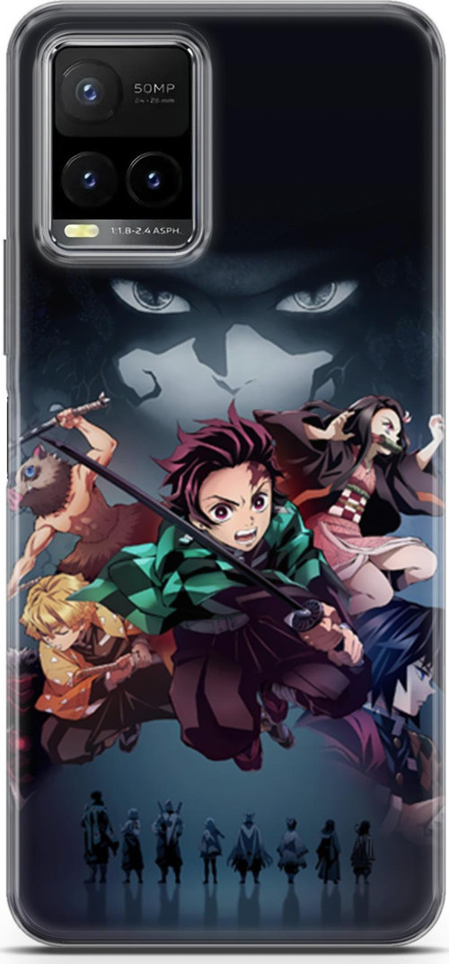 Vivo Y21 uyumlu Anime 6 Darbe Emici Demon Slayer II