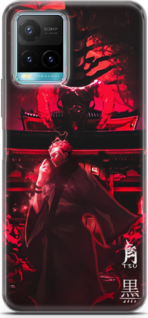 Vivo Y21s için Anime 11 HD Premium Jujutsu Kaisen Ryomen Sukuna