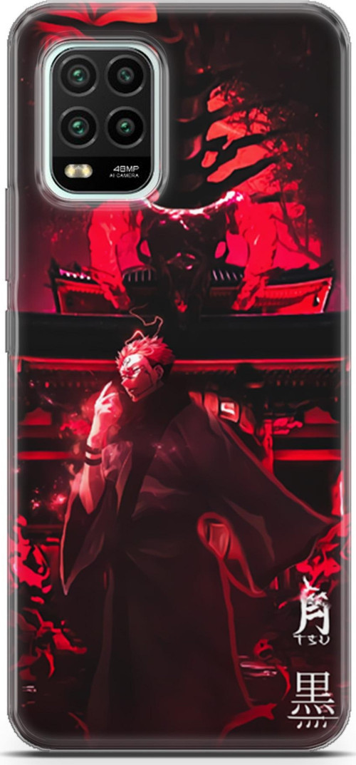 Xiaomi Mi 10 Lite uyumlu Anime 11 HD Kapak Jujutsu Kaisen Ryomen Sukuna