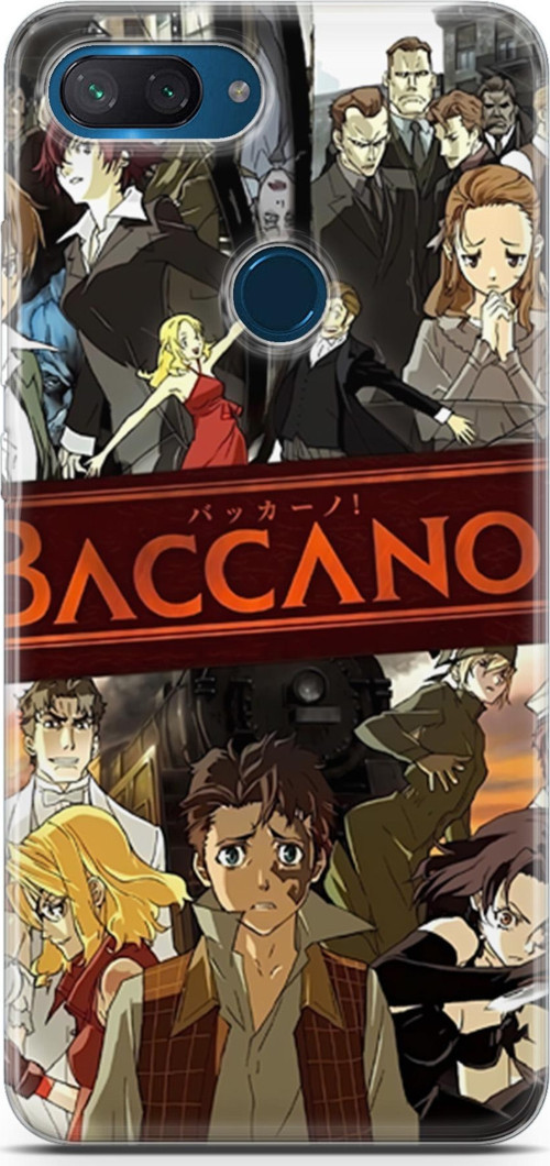 Xiaomi Mi 8 Lite için Anime 4 Arka Kapak Baccano Anime
