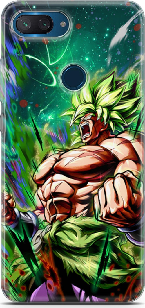 Xiaomi Mi 8 Lite uyumlu Anime 3 4K Kapak Saiyan Rage Dragon Ball