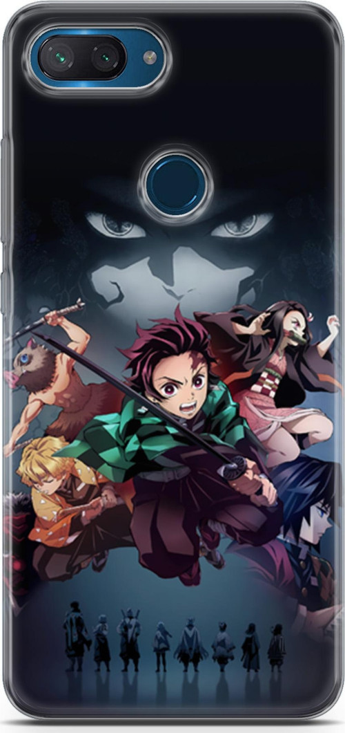 Xiaomi Mi 8 Lite uyumlu Anime 6 HD Baskı Demon Slayer II