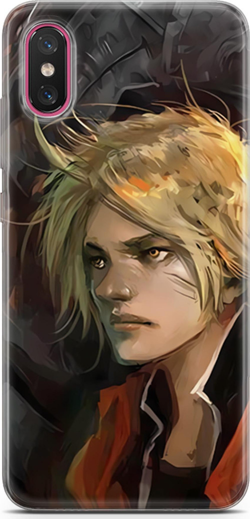 Xiaomi Mi 8 Pro için Anime 8 Şeffaf Fullmetal Alchemist Alphonse Edward