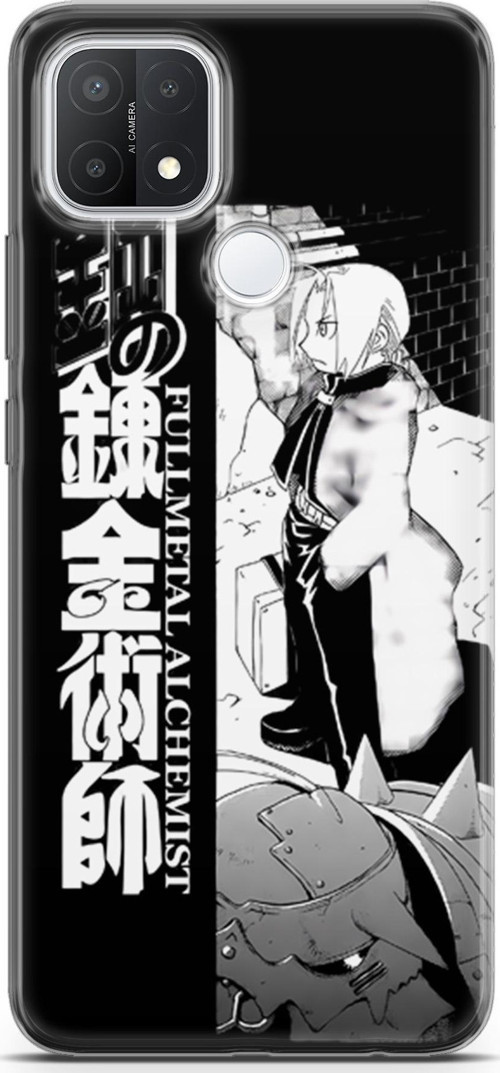 Oppo A15 için Anime 22 Lüks Fullmetal Alchemist