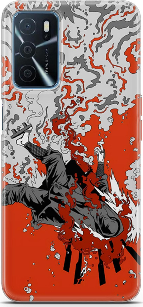 Oppo A16 için Anime 15 Koruma Kılıfı Narıto Jiraiya