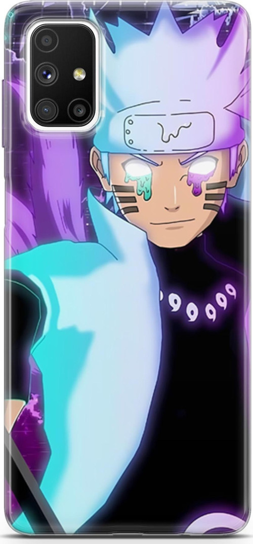 Samsung Galaxy M51 uyumlu Anime 17 Silikon Kapak Naruto Uzumaki