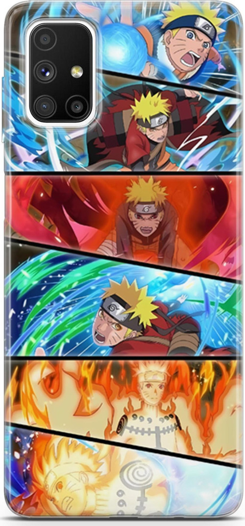 Samsung Galaxy M51 uyumlu Anime 18 Koruyucu Kılıf Naturo Anime