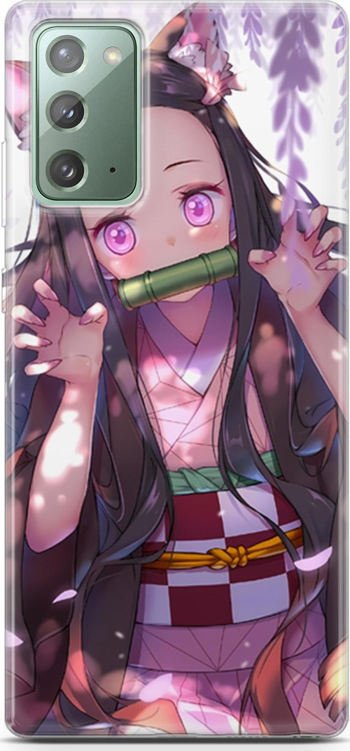 Samsung Galaxy Note 20 için Anime 14 UV Kapak Demon Slayer Nezuko