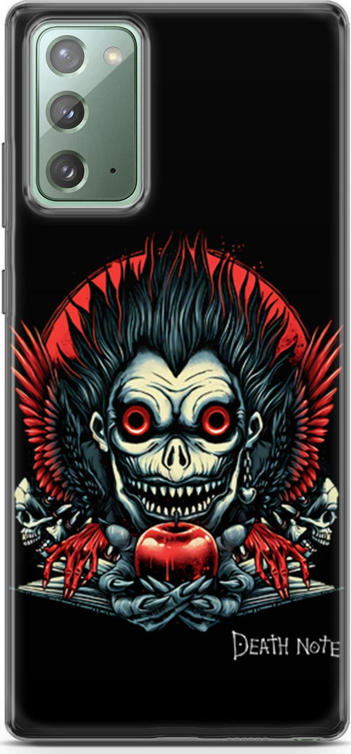 Samsung Galaxy Note 20 için Anime 23 UV Tasarım Death Note Ryuk I