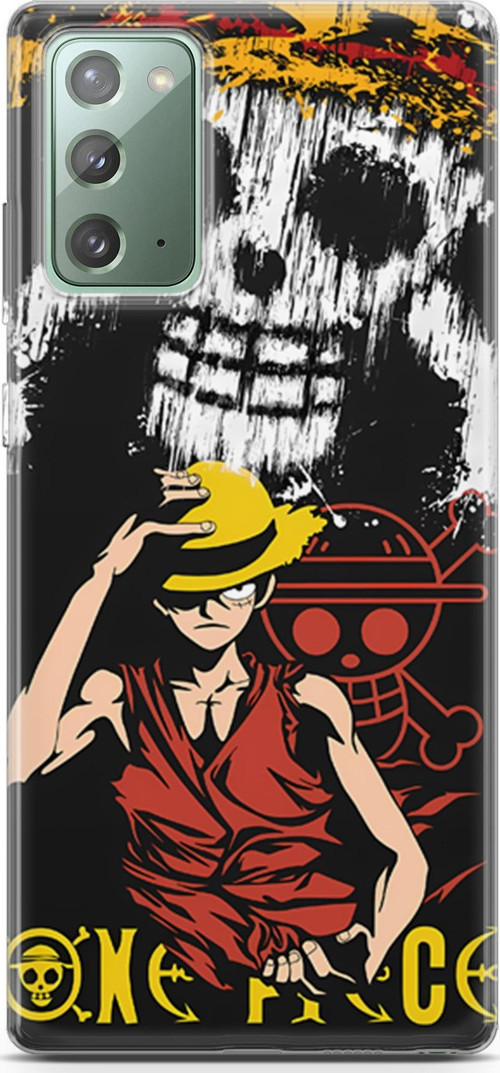 Samsung Galaxy Note 20 için Anime 24 HD UV Baskı One Piece Luffy II