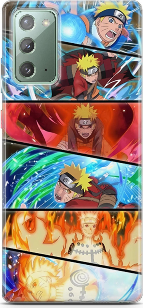 Samsung Galaxy Note 20 uyumlu Anime 18 TPU Naturo Anime